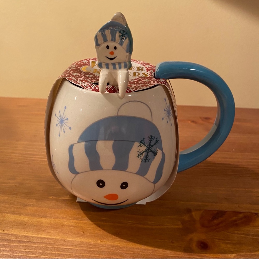 Winter Critters Mug And Spoon Snowman Brand New - Picture 4 of 7